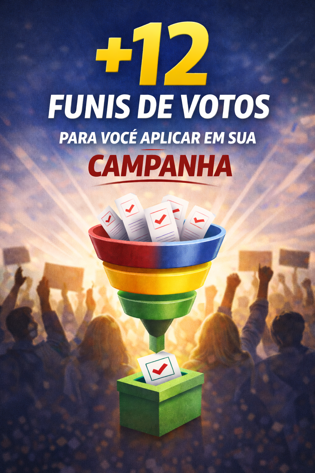 funil de votos